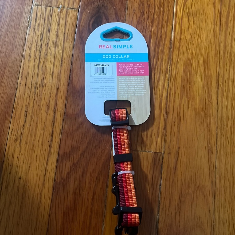 Real Simple Dog Collar NWT
